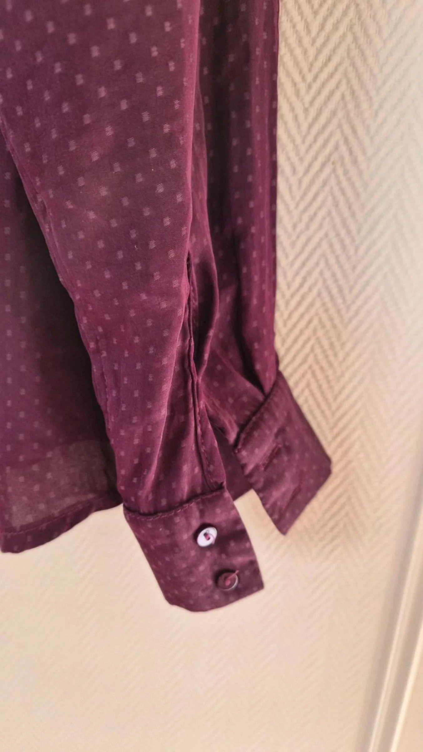 Blusa feminina Promod bordô tamanho G – photo 6
